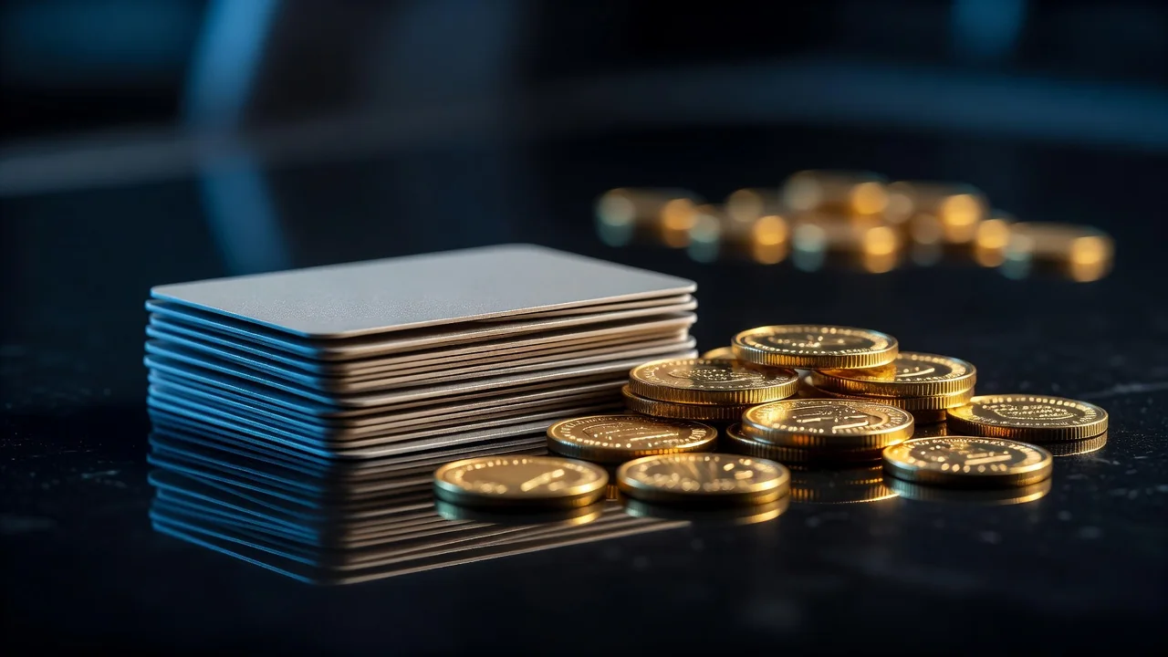 Bank kartları və qızıl sikkələr — depozit üsulları